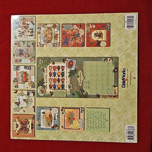 John Grossman's Victorian Moments 'Buzz and Flutter' 2001 calendar UNOPENED - Picture 16 of 16